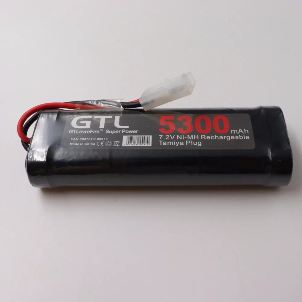 Новинка 5300mAh 7,2 v NiMh RC игрушечный аккумулятор плоский гоночный автомобиль Сменный аккумулятор для RC самолета вертолета лодки с разъемами Tamiya