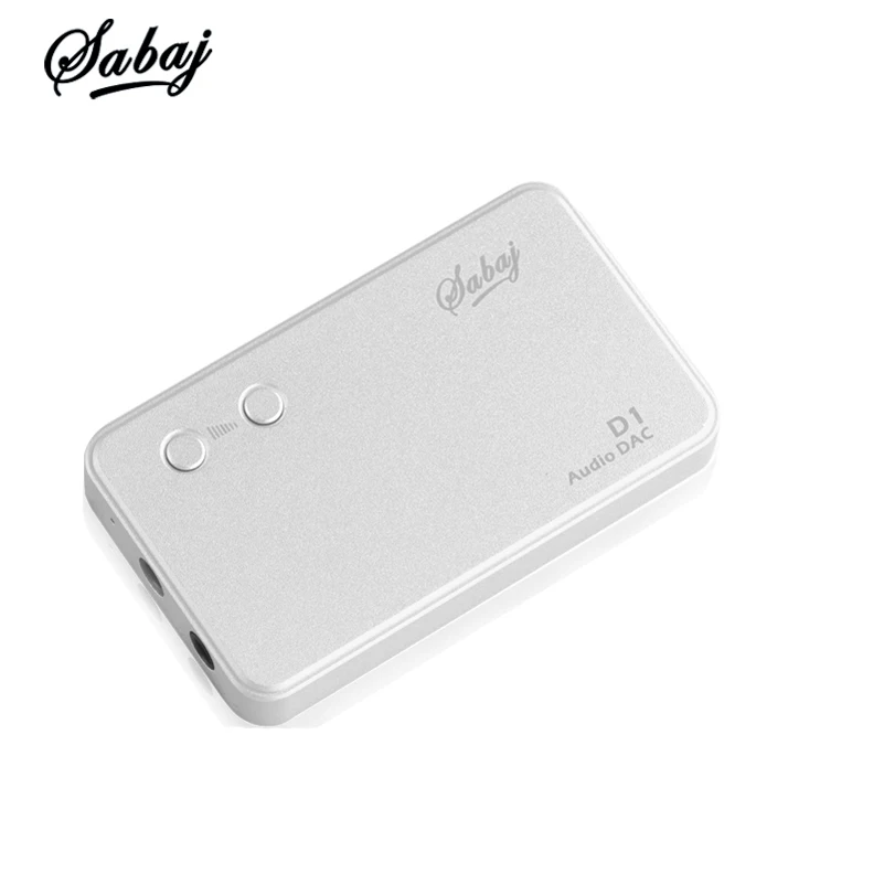 

SABAJ D1 Portable Audio Headphone Amplifier with Build-in DAC 3.5mm Headphone Jack Output