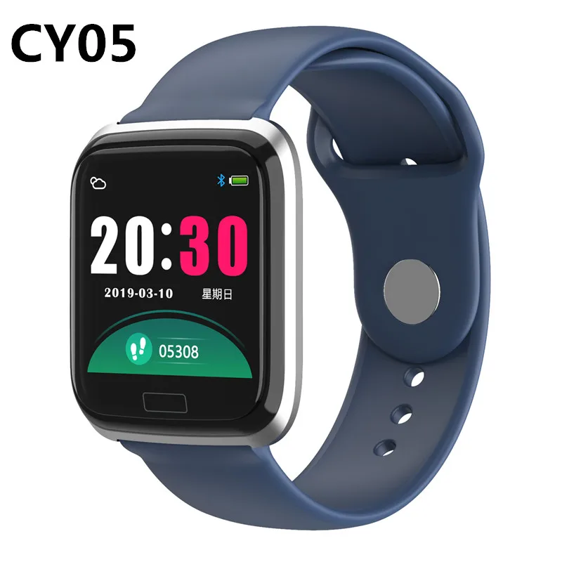 

CY05 smart band fitness bracelet heart rate monitor smart alarm clock weather forecast waterproof bracelet support Android IOS