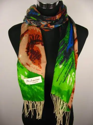 Кашемир Шарфы для женщин пашмины шерсть пончо шарф платок обертывания обернуть 12 шт./лот