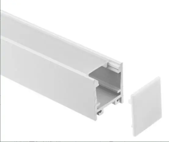 US $306.00 Free Shipping New Design Alloy Square Led Aluminum Extrusion Channel for Led Light Stripcover and end caps and clips included
