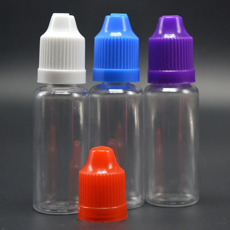 China Wholesale 20ml Empty Squeeze Plastic Dropper Bottles with