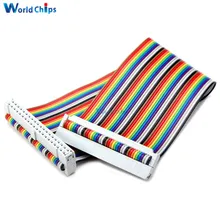 20cm 40 PIN Way GPIO gökkuşağı şerit kablo ahududu Pi modeli B/Model B +