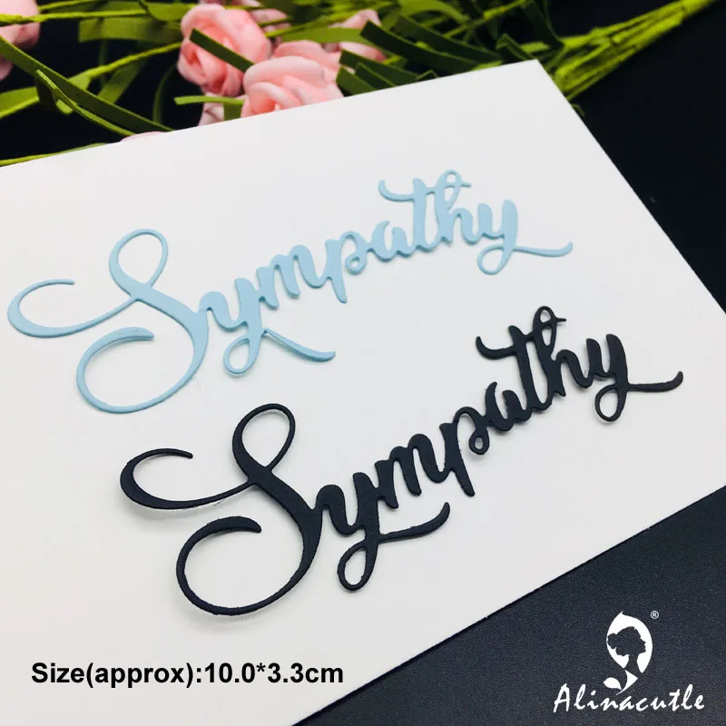 

Die cut metal cutting die sympathy Alinacraft DIY Scrapbooking album papercraft handmade card stencil art cutter punch die