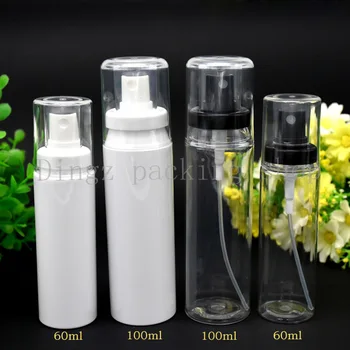 

30pcs,60ml/100ml clear/white Fine spray bottle empty bottles PET bottle empty cosmetic containers Perfume bottle