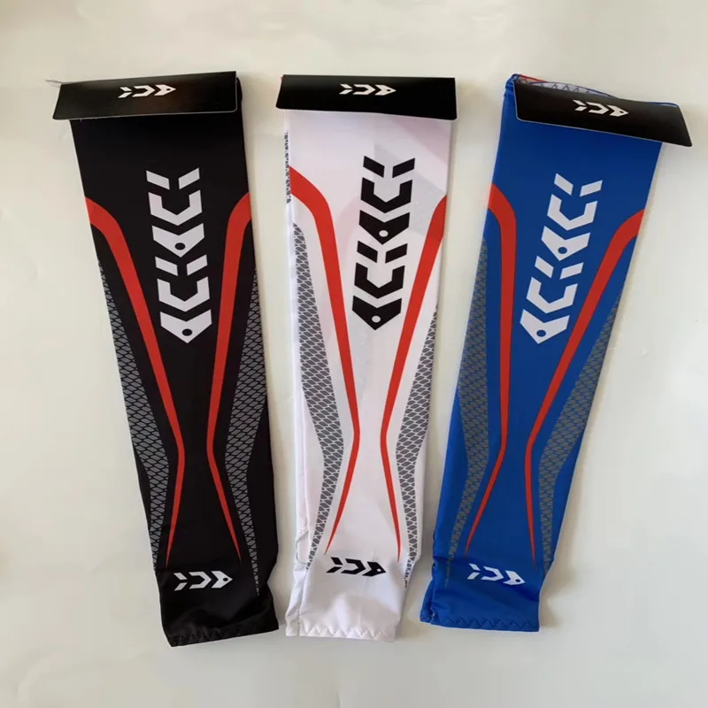 

1 Pair/Set DAIWA Ice Fishing Clothing Men Women Arm Sleeve Anti UV Outdoor Running Car Driving Fingerless Gloves Outdoor Riding