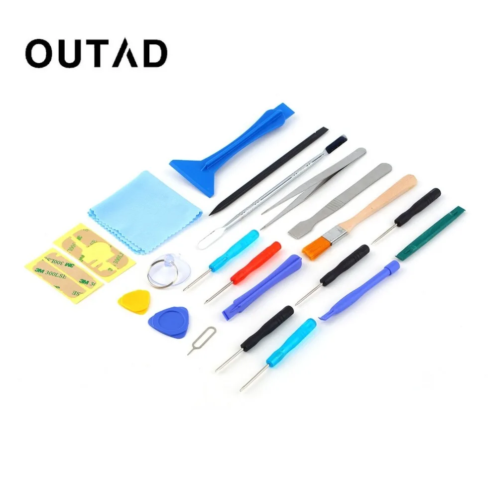 

22 in 1 Open Pry screen tool kit Repair Screwdrivers Sucker repairing hand Tools set Kits For Cell Phone Tablet hot Dropshipping