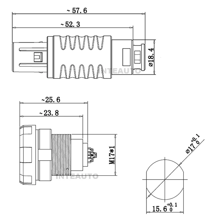 2p 12 pins connector