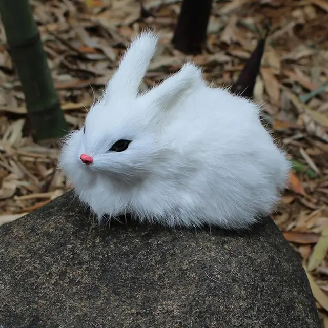 realistic rabbit teddy