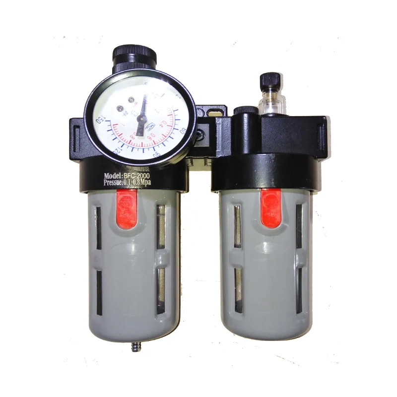 BFC2000 пневмоклапан серии штуцера трубы и измеритель артериального давления воздушный фильтр для воды давление регулятор AFC2000