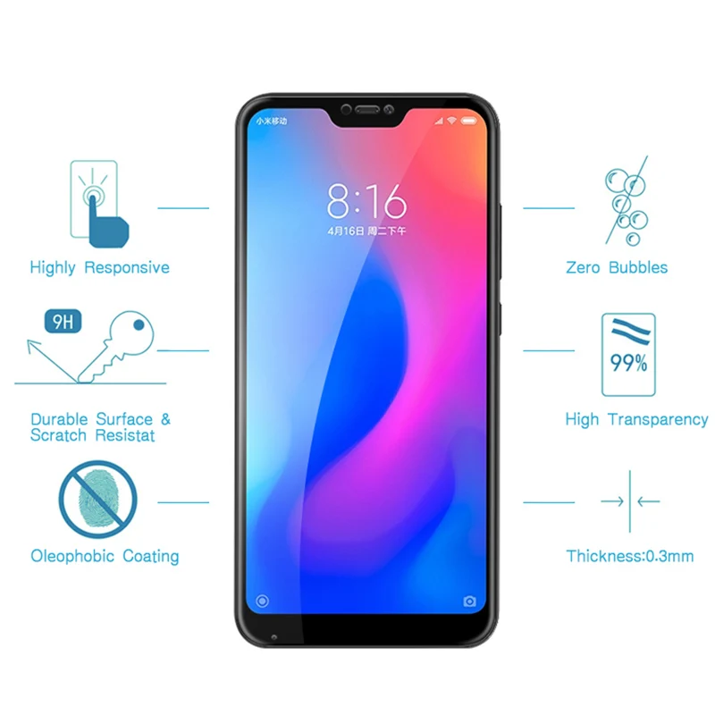 Portective стекло для Xiaomi mi a2 lite a1 бронированная Защитная пленка для экрана из закаленного стекла mi a2lite mi a1 a 2 2a a2lite 1a 9h