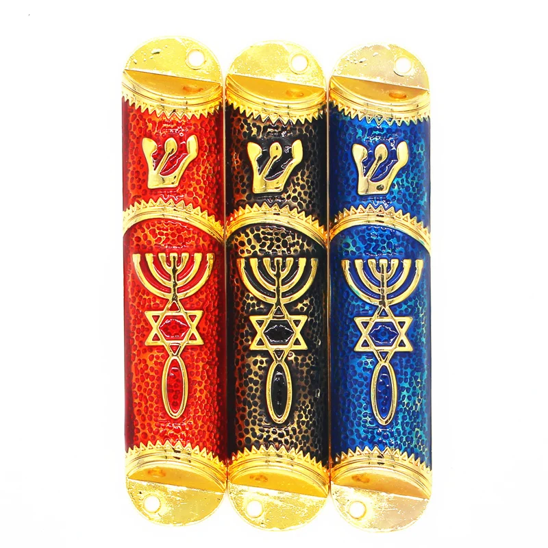 Mezuzah чехол Mezuza Parchment Scaroll на дверных постах еврейских домов и комнат