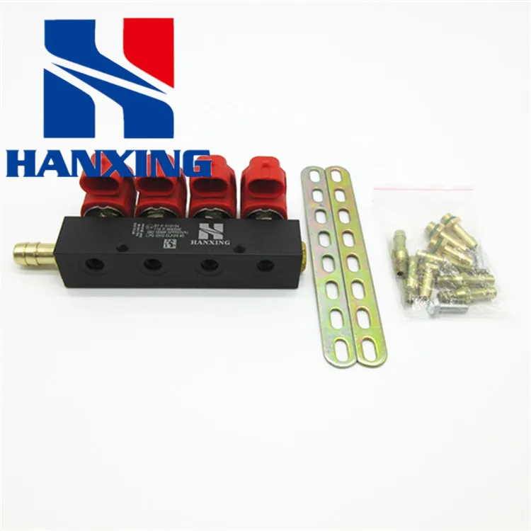 

CNG LPG Injector Rail Super Silent high speed Common Injector Rail