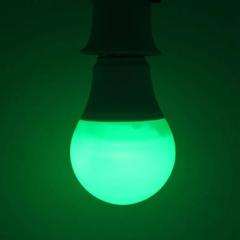 1Pc Multicolors RGB Christmas Decor Atmosphere LED Night Light E27 5W 110V - 220V LED lamp Spotlight Bulb With IR Remote 15