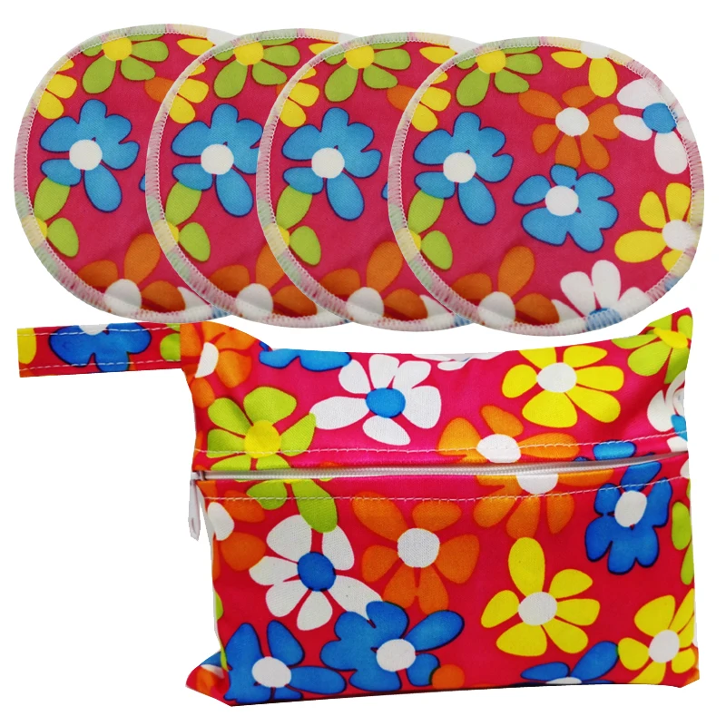 

Bamboo Nursing Pad Reusable Ultra Soft Breast Pads Waterproof Mama Nursing Pad