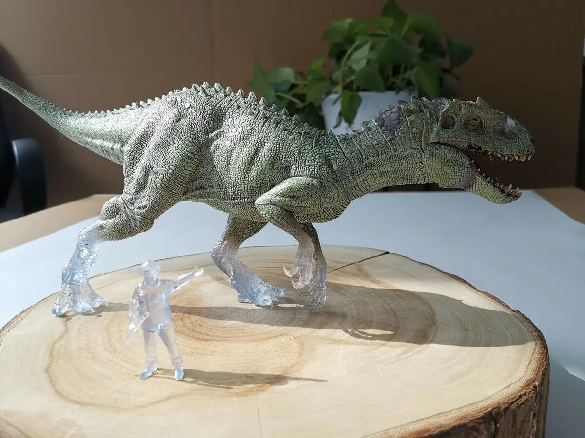 1:35 Прозрачный Полупрозрачный Bereserker Rex indominius динозавр Юрского периода модель животного рисунок древний биологический для взрослых Коллекция