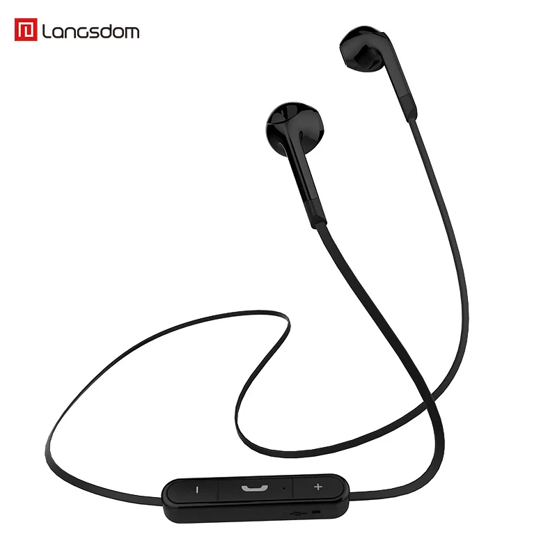 Langsdom Newest Bluetooth Sports wireless headphone BL6 Bluetooth Gaming Headset Stereo free