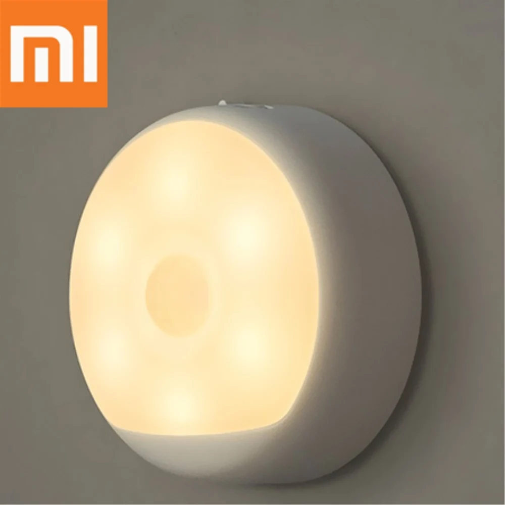 

Xiaomi Yeelight Charging Induction Night Light LED Control Body Automatic Induction Lamp Night Light Bedroom Bedside Lamp