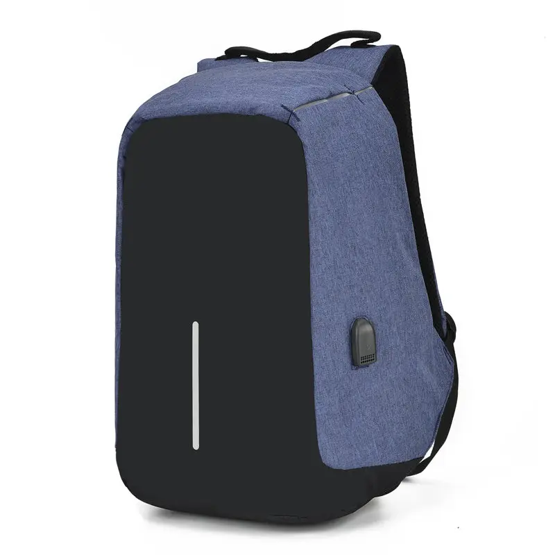 Ортопедические рюкзаки, мужской рюкзак, USB рюкзак для ноутбука, водонепроницаемый рюкзак для путешествий, женский рюкзак с принтом, сумка для школы - Цвет: blue Backpack
