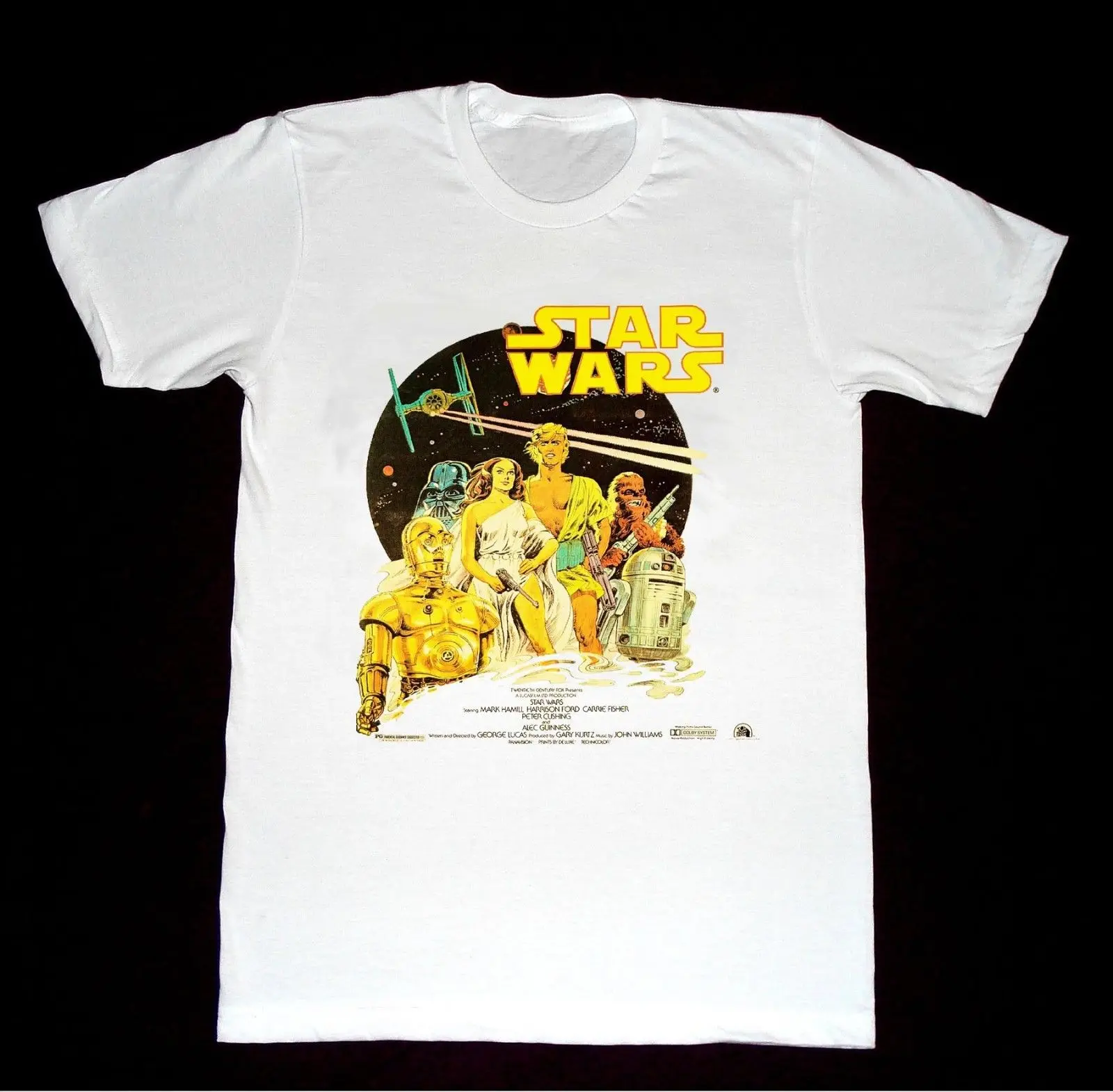 Original Star Wars Movie Art T shirt Shirt Cult Film Poster Comic Book