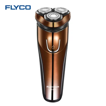 

Flyco Professional Double-track close-to-face three independent floating heads Full Body Machine washable Electric shaver FS371