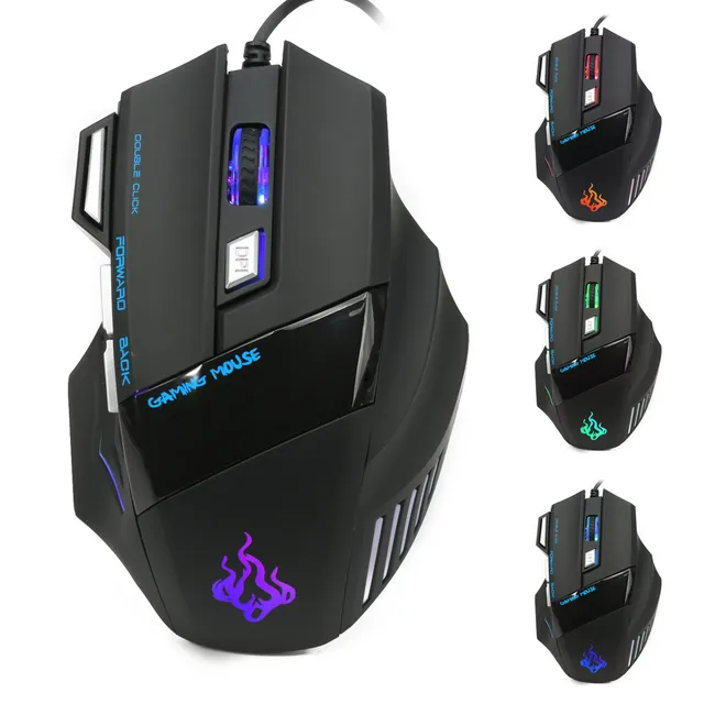 Best Offers New 5500 DPI mouse gamer 7 Button LED Optical gaming mouse mouse usb charging USB for PC Laptop 62700A Best Offers New 5500 DPI mouse gamer 7 Button LED Optical gaming mouse mouse usb charging USB for PC Laptop 62700A