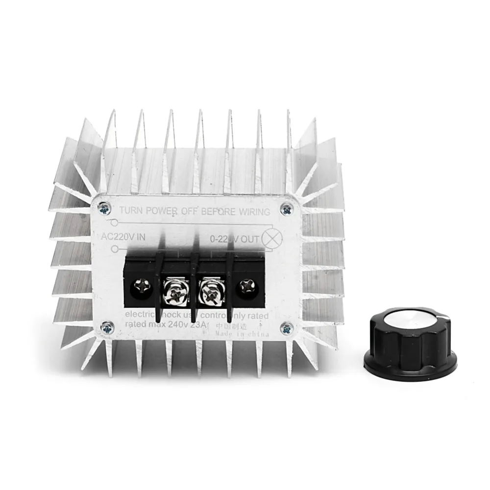 OOTDTY 2019 AC 220V 5000W регулятор SCR Высокая мощность двигателя электронный напряжения