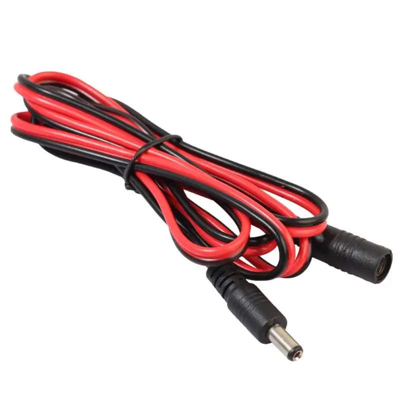 

1.5m/4.9ft DC 5.5x2.5mm Male to Female Power Supply Plug Extension Cord Cable Wire for LCD Display Extension Cords Cables New