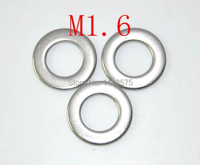M1.6,304 321 316 standard stainless steel flat gasket,metal gaskets