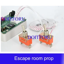 Переключатель переключателя для побега, код для рисования, реквизит, секретная камера, реквизит для побега