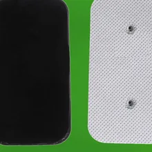 40 шт.(10 комплектов) Самоклеющиеся Многоразовые Сменные электроды для TENS/EMS Compex snap беспроводные стимуляторы мышц 3,9 мм шпильки