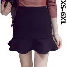 Новинка года; сезон осень-зима; бархатные юбки с высокой талией; винтажная пикантная юбка в виде листьев лотоса; Теплые юбки больших размеров; XS-5XL; 6XL