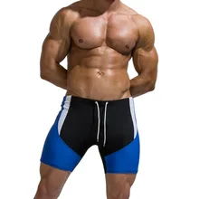 Мужские брендовые полосатые сексуальные нейлоновые дышащие плавки с выпуклостью, мужские плавки с низкой талией, плавки с плоским углом A30328