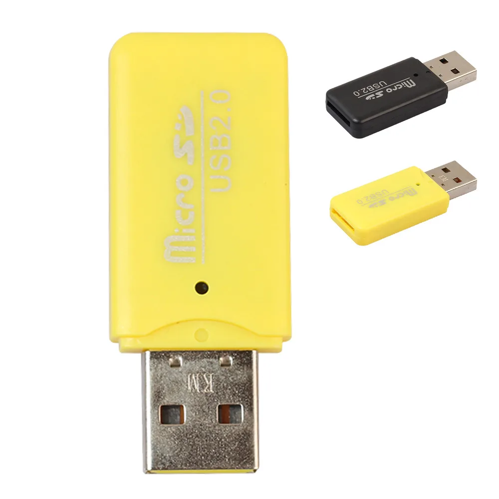 

High Speed Mini USB 2.0 Micro SD TF T-Flash Memory Card Reader Adapter Memory Card Reader Adapter For Micro SD MS M2 T-Flash