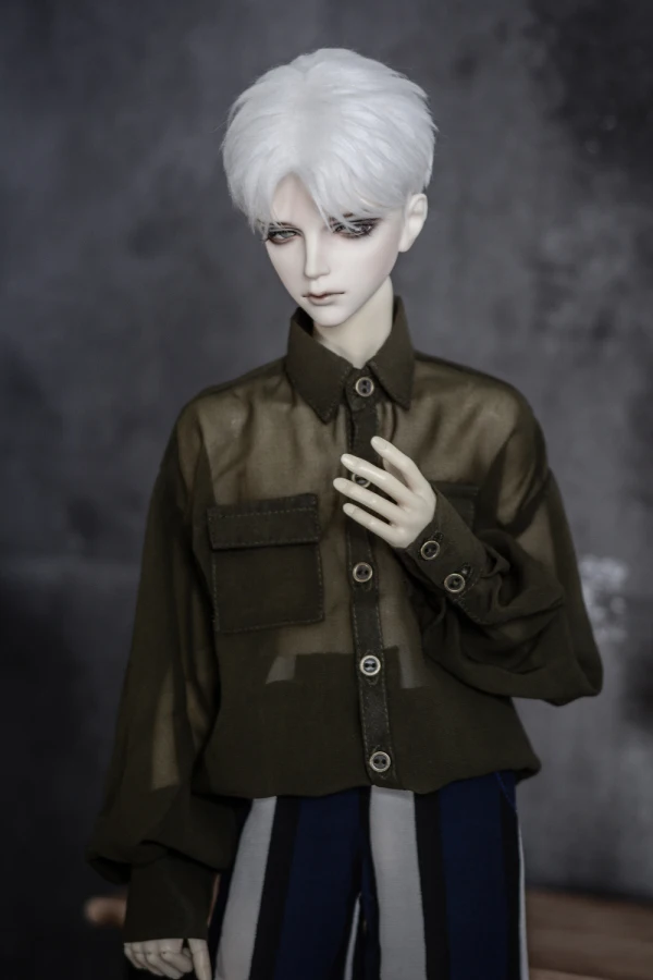 Крутая Свободная шифоновая рубашка с рукавами-фонариками для BJD 1/4 MSD 1/3 SD13 SD17 Одежда для кукол CMB133