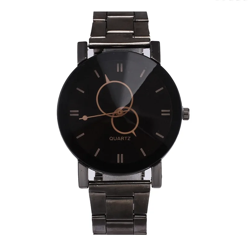 Hot Sale Brand Geneva Creative Couple watches Men stainless steel Sport Watch Women Casual quartz watch 1