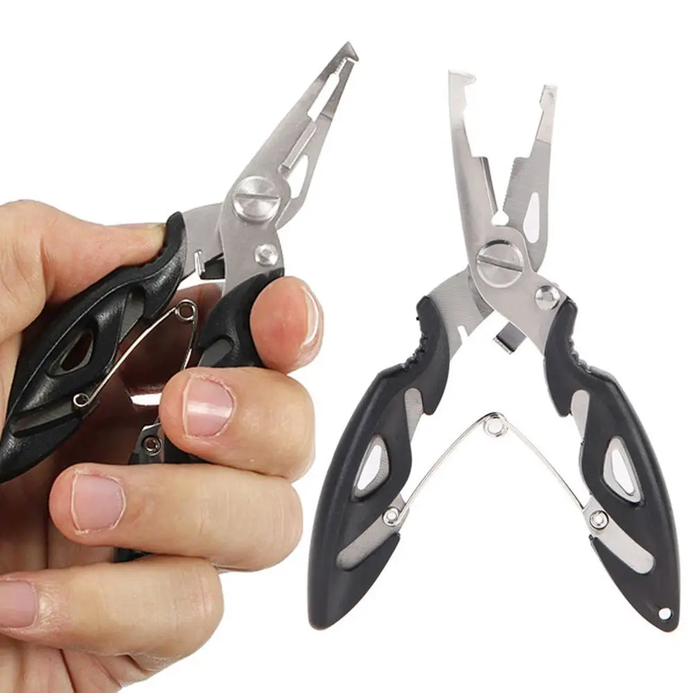 

Stainless Steel Line Cutter Remove Hook Lure Fishing Pliers Scissors Remove Tool