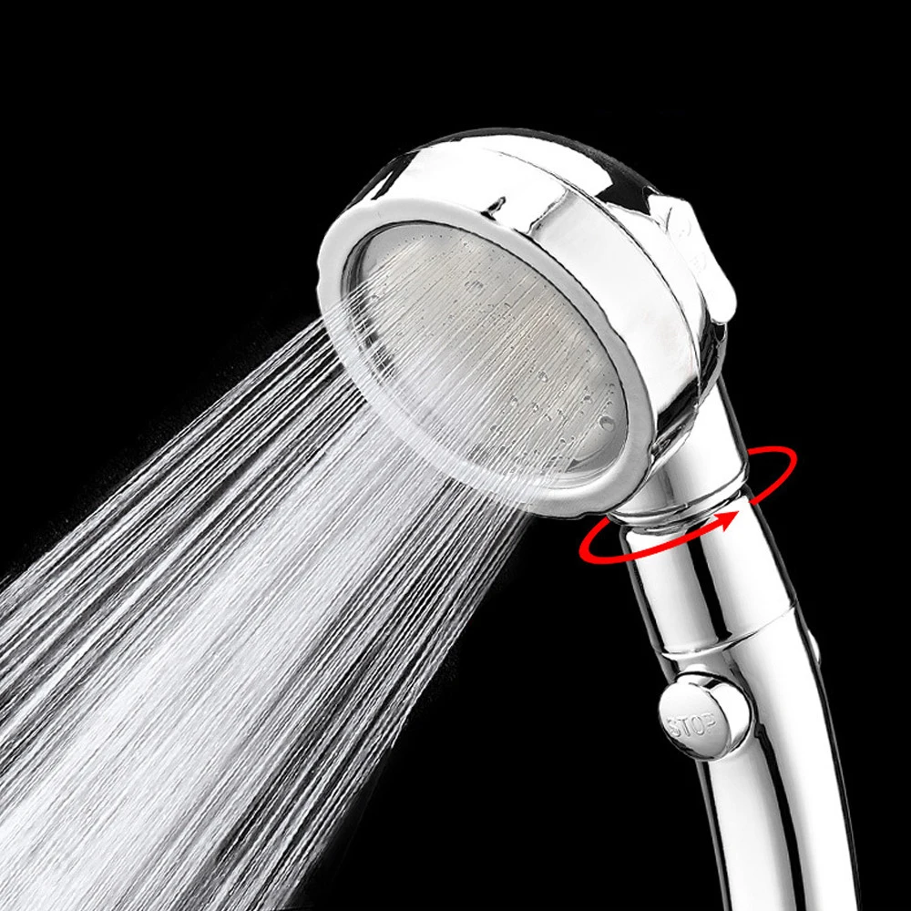 

High Quality Spa Spas Water Saving Shower Heads 3 Modes Shower Set High Pressure 360 Degree Rotation Adjustable Shower Head