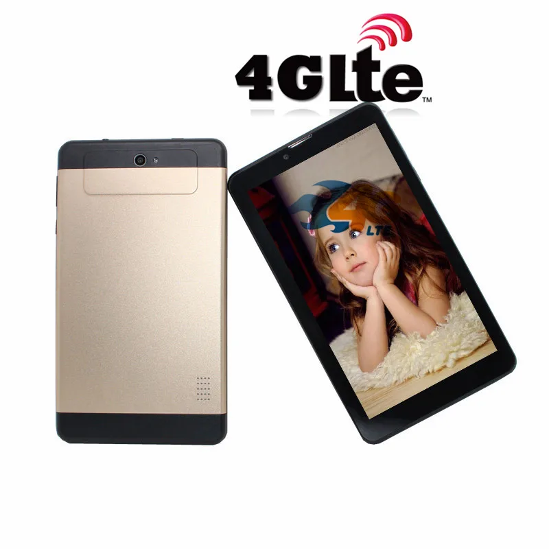 Разблокировать 4G LTE Tablet PC 7-дюймовый Android 5,1 3g телефонный звонок 4 ядра MTK6735 ips 1 GB/8 GB gps