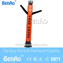 AD021 3m 1 Inflatable Air dancer /Customized logo inflatable sky air dancer Free shipping cost