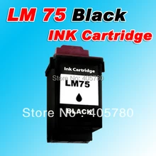 LM 75 12A1975 black INK cartridge compatible for lexmark 75 LM 75 CJ 3200 5000 5700