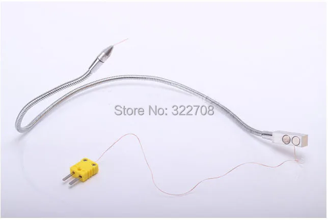 

K-type thermocouple temperature sensor surface temperature of the line one meter temperature is the temperature sensor wires
