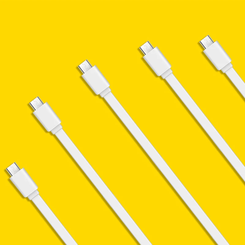 Cable de carga Micro USB Android, Cable de carga plano Extra largo GUSGU Cable de carga súper duradero y Cable de sincronización de datos para Samsung