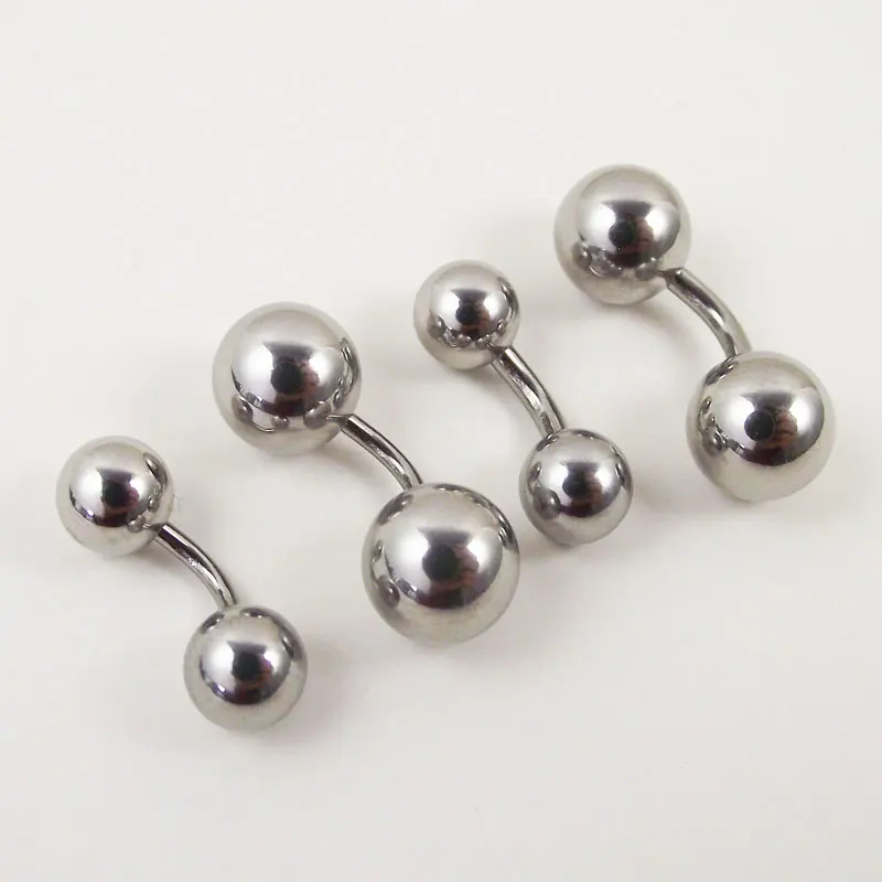 

1 Piece Straight curved Barbell Rings Eyebrow Ring Tragus Ear Piercing PA Nipple Vaginal ring Series rings Bar Body Jewelry