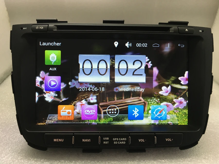 

for 8inch KIA SORENTO 2013-2014 android 6.0 quad core 1024*600 DVD Player 16gb camera map 3g/wifi radio gps free shipping