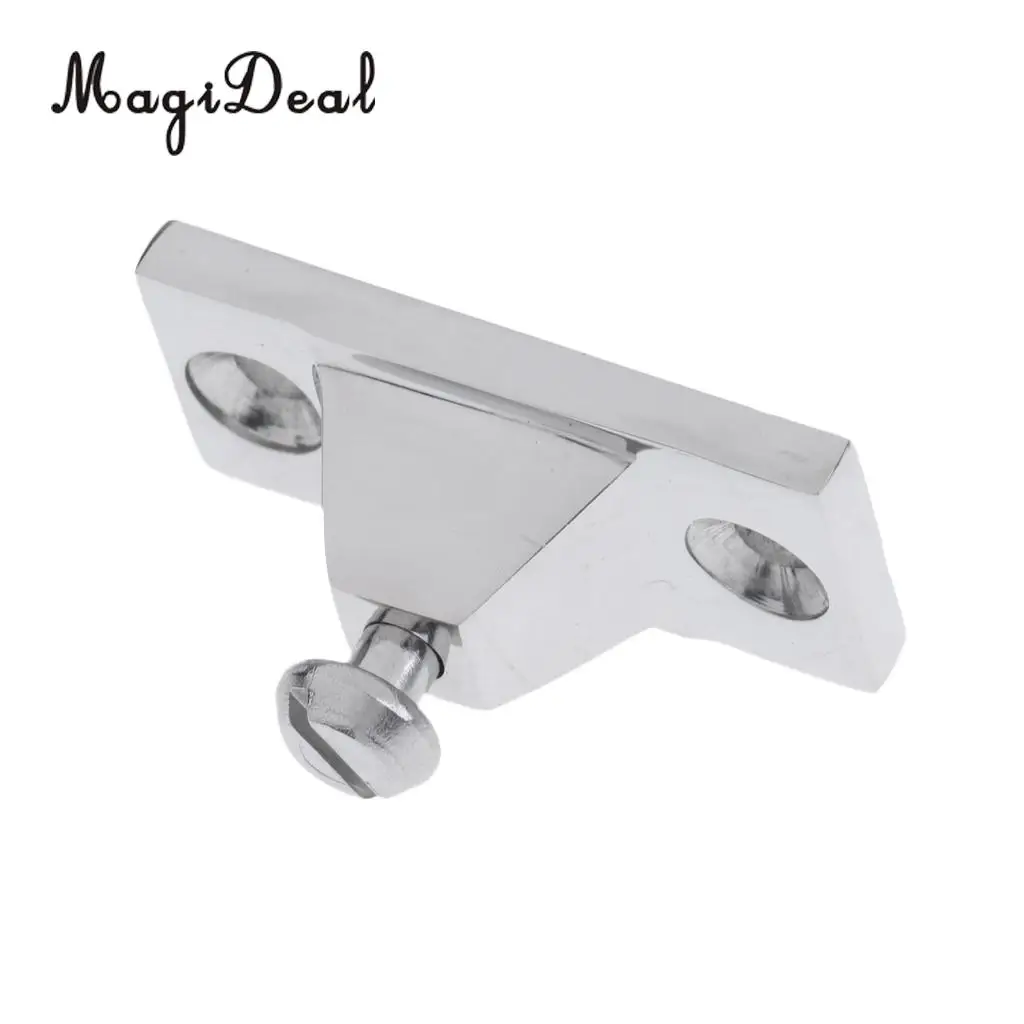 Heavy Duty 2 Pieces 316 Stainless Steel Bimini Top Deck Hinge Side Mount for Marine Boats Canopy Tops Dinghy Yacht Accessories