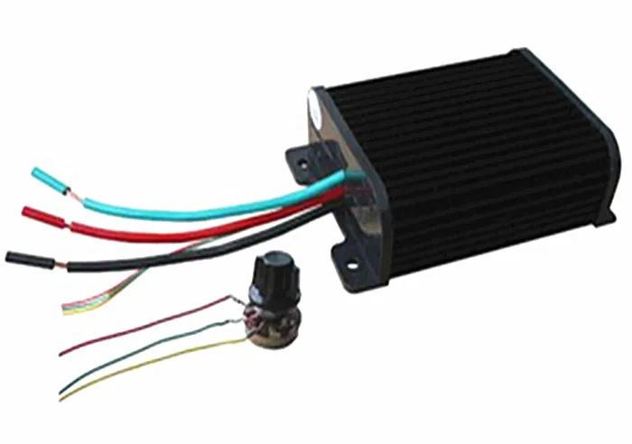 Controlador do Motor Escova com Potenciômetro para o Triciclo Poderoso St 3d 1000 w Dc12v; 24 V 36 v; 48 V 60 v; 72 v; 84 v; 96 v da Elétrico.