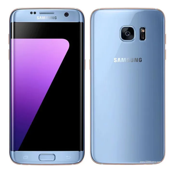 Мобильный телефон samsung Galaxy S7 edge Duos G935FD с двумя sim-картами, разблокированный LTE Android, четыре ядра, 5,5 дюймов, 12 МП, 4 Гб ram, 32 ГБ rom, NFC Exynos