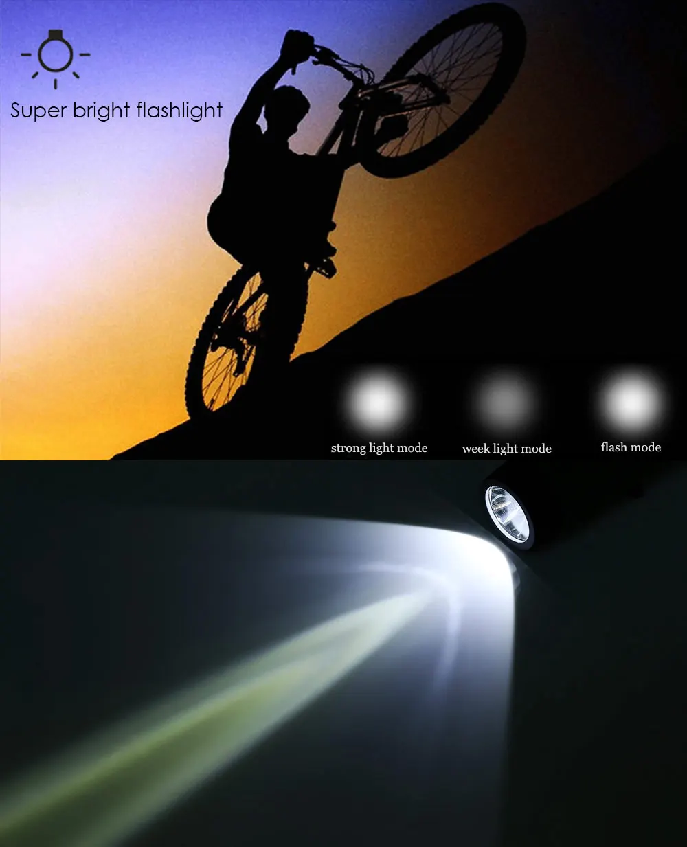 Zealot S1 Portable Rechargeable Bluetooth Power Bank Speaker with LED Light for Outdoor Sport Bicycle Mounting Bracket