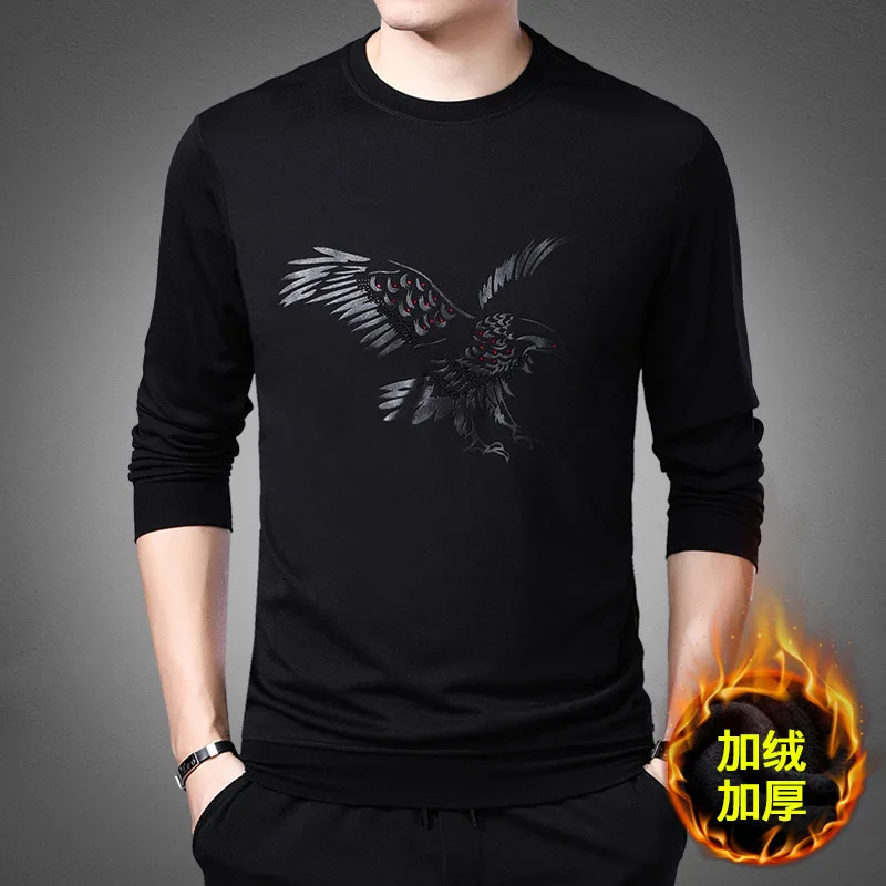 

Bakugan Battle Brawlers Men's Fashion Long Sleeve Plus Velvet Letter Print ing Hoodies Male Casual Thick Warm Fleece Sweatshirts